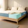 The White Stone Matelas Orthopédique 140x190 cm  Hauteur 21 cm  Ergono...