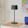 Lampe de table LED rechargeable et dimmable Zafferano Ofelia Pro Gris ...