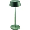 Lampe de table LED connectée Wi-Fi Zafferano Sister Light, verte, rech...