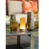 Zafferano Soffio - Lampada da Tavolo LED Ricaricabile IP65, Touch Dimm...