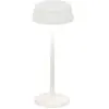 Zafferano Sister Light Lampe de table LED connectée Wi-Fi Blanc nacré ...