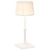 Lampe de table rechargeable à LED Poldina Classic Zafferano avec varia...