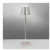 Zafferano Lampe De Table Poldina Pro Micro Chromée