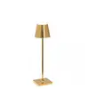Zafferano Lampe De Table Poldina Pro Micro Dorée