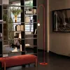 Zafferano - Lampadaire Filo, orientable à 200°, métal peint, ampoule E...