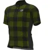 Ale Fietsshirt Korte Mouwen Off-Road Gravel Scottish - Groen - M - Valt klein