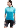 Ale Dames Fietsshirt Korte Mouwen Solid Level - Lichtblauw - S - Valt klein