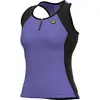 Ale Color Block Mouwloos Fietsshirt Paars M Vrouw