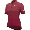 Ale Dames Fietsshirt Korte Mouwen Solid Level - Grijs - M - Valt klein