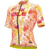 Ale Dames Fietsshirt Korte Mouwen PRR Amazzonia - Oranje - M - Valt klein