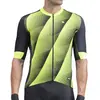 Alé Cycling Ale Fietsshirt Korte Mouwen Graphics PRR Square - Geel - M - Valt klein