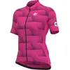 Ale Dames Fietsshirt Korte Mouwen Solid Sharp - Rood - S - Valt klein