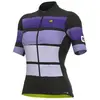 Ale Dames Fietsshirt Korte Mouwen PRS Track - Paars - L - Valt klein