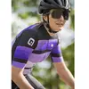 Ale Dames Fietsshirt Korte Mouwen PRS Track - Paars - S - Valt klein