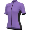 Ale Color Block Korte Mouw Wielertrui Paars M Vrouw