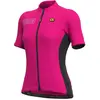 Ale Maillot à Manches Courtes Solid Color Block