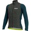 Ale Maillot à Manches Longues Green Bolt