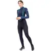 Ale Dames Lange Fietsbroek Klimatik K-Wind Blizzard - Zwart - M