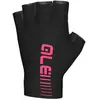 Ale Alé Cycling Sunselect Crono Gants d'été unisexe Noir/rose fluo Taille L