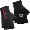 Ale Alé Cycling Sunselect Crono Gants d'été unisexe Noir/rose fluo Taille XXL