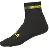 Ale Sokken Logo Q-Skin - Zwart-Fluo Geel - 40-43