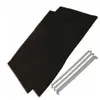 Brandt - Lot de 2 filtres charbon 335X95X5 mm (74X5766) Hotte fagor, sauter, valberg