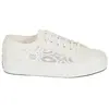 Baskets basses Superga 2740 PLATFORM PIZZO MACRAME solde femme