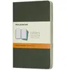 Moleskine Cahier ligne poche myrte set de 3