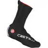 CASTELLI Diluvio Pro Shoecover, Couvre-Chaussures Mixte, Noir, S-M, Noir, S-M