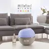 Millefiori Diffuseur à ultrasons Hydro Demi-sphère, blanc taupe