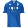 Kappa Maillot Kombat Gardien AS Monaco 23/24 pour Garçon - Bleu intens...