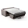 Canapé convertible express - MARIUS - Tissu Beige - 190 x 100 x 87 cm