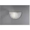 Applique murale Sandrina Glass Graniglia Blanc 1xE27 Trio Lighting