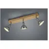 Spot Bar Industriel 3 Spots Delhi Nickel L58 cm 3xE14 Trio Lighting