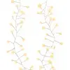 Guirlande lumineuse led 100 pièces 120 cm argent chaud