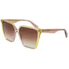 Lunettes de Soleil - LIU JO - LJ798S - Couleur 279 NUDE/LIME - Taille 58/14/140 - Femme