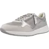 Geox Baskets D Bulmya B pour femme, gris clair, 37 EU