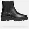 Geox Bottines D Felleny C Ankle pour femme, Noir, 37 EU