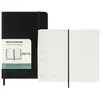 Agenda civil Moleskine 18 mois Semainier Format Poche Souple Noir