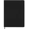 Agenda civil Moleskine 18 mois Semainier Très Grand Format Dur Noir