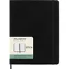 Agenda civil Moleskine 18 mois Semainier Très Grand Format Souple Noir