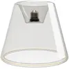 Creative Cables Lampe De Plafond Design Honolulu Avec Ampoule Conique Transparente