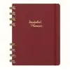 Agenda civil à spirales Moleskine non daté Format XL Cerise