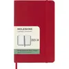 Agenda civil semainier Moleskine Format de poche souple Rouge