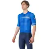 Maillot Castelli Climber's A/C Manches Courtes Bleu, Taille XXL