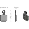 Brenta Ciclo Plaquettes De Frein à Disque Frittées Mt5/mt7 Magura (4 P...