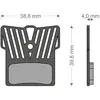 Brenta Ciclo Plaquettes De Frein à Disque Light Tech Xtr/k-force/mcx1 ...