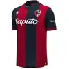 Macron T-shirt à Manches Courtes Domicile Bologna Fc 24/25