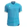 Macron Wyvern Eco Shirt Korte Mouw Heren - Columbia / Wit | Maat: 5XL