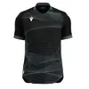 Macron Wyvern Eco Shirt Korte Mouw Heren - Zwart / Antraciet | Maat: 5...